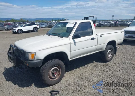 1990 Toyota Pickup 1/2 Ton Sht Wheelbase Dlx from USA, damaged, VIN JT4RN01P2L7034845